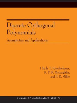 cover image of Discrete Orthogonal Polynomials (AM-164)